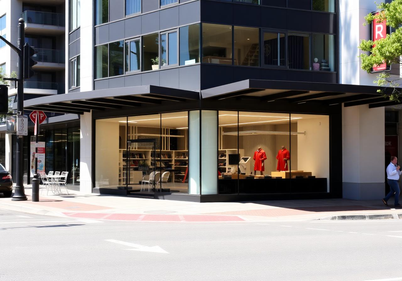 Retail property example